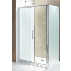 Eastbrook Volente Shower Enclosure Side Panel - Frosted Glass 900mm