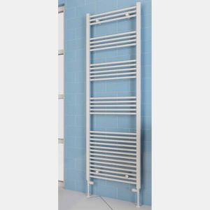 Eastbrook Wendover 600mm x 400mm Straight Ladder Towel Radiator - White