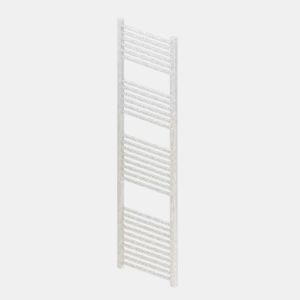 Eastbrook Wingrave 800mm x 400mm Straight Ladder Towel Radiator - Gloss White