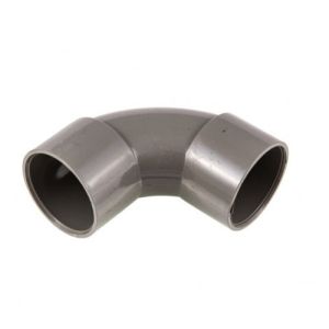 Grey 40mm Solvent 90 Degree Swept Bend