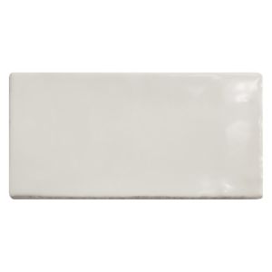 Handmade Cream Wall Tile 75mm x 150mm - Gloss Ceramic