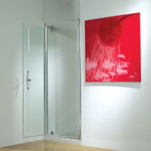 Kudos Original Pivot Shower Door 900mm - Chrome