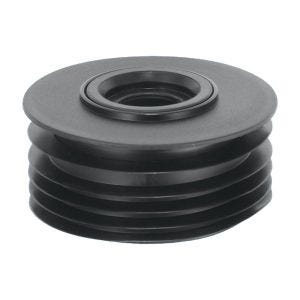McAlpine DC2-BL 110mm Drain connector with sealing ring to fit 32mm and 40mm Plastic Waste Pipe