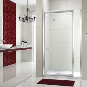 Merlyn 8 Series Infold Shower Door With Inline Panel 1100mm