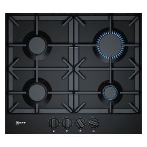 Neff N70 60cm Gas Hob with Sword Knobs T26DS49S0 - Black