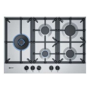 Neff N70 75cm Gas Hob with Sword Knobs T27DS79N0 - Stainless Steel