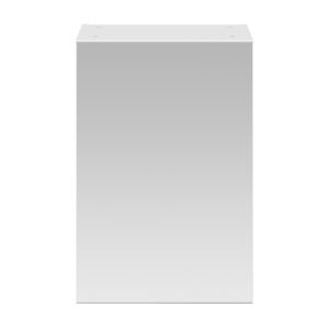 Nuie Athena 450mm Mirror Unit Single Door - Gloss White