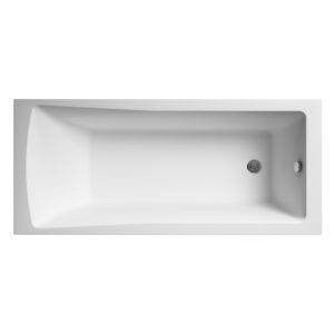 Nuie Linton 1500mm x 700mm Square Single Ended Bath