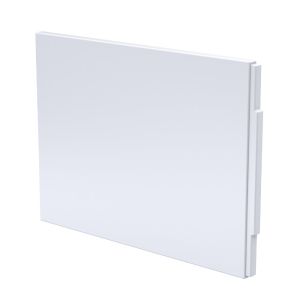 Nuie 800mm Acrylic End Bath Panel - Gloss White