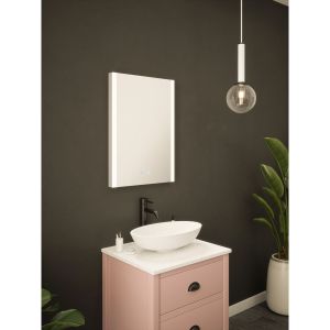 Sycamore Kingsbury 500mm x 700mm Tunable LED Mirror with Shaver Socket & Demister