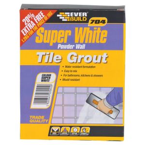 White Powder Wall Tile Grout 1Kg