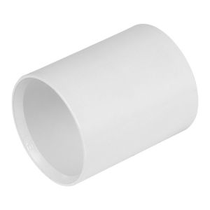 White 40mm Solvent Connector