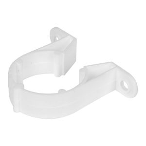 White 50mm Solvent Pipe Clip