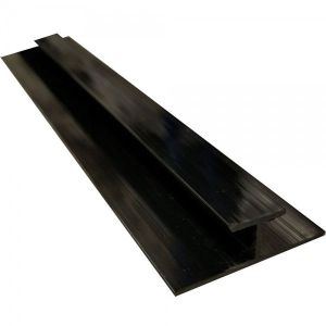 Proplas Black PVC H Joint H2800mm D8mm