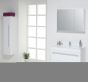 Kartell Purity 800mm Wall Mounted 2 Drawer Vanity Unit & Basin - White Gloss